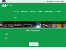 Tablet Screenshot of ekozastita.com